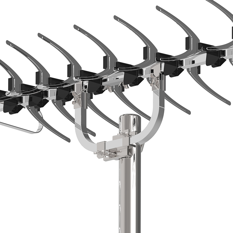 High gain low noise 100 mile easy to operate TV outdoor antenna HD-13EJD2